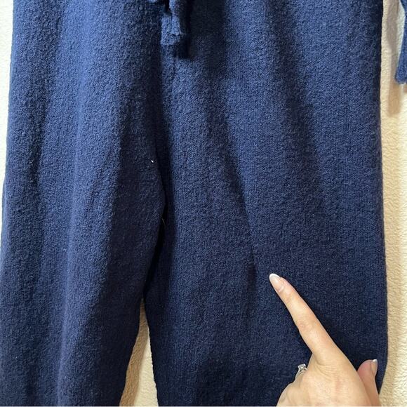 Central Park West Navy Blue Holmes Knit Jumpsuit XS - Picture 12 of 15